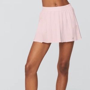 ALO Varsity Tennis Skirt - Pink Sugar - S - EUC